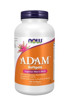 Мужские супер мультивитамины NOW foods Adam Superior Mens Multi, 180 капсул