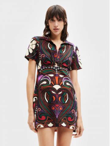 Desigual Повсякденна сукня Celia 22WWVW19 Кольоровий Regular Fit Desigual Повсякденна сукня Celia 22WWVW19 Кольоровий Regular Fit