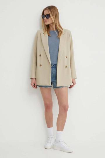 Футболка с примесью льна Tommy Hilfiger WW0WW41196 Футболка с примесью льна Tommy Hilfiger WW0WW41196