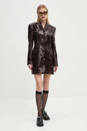 Платье Rotate Mini Blazer Dress цвет коричневый mini облегающее 1127522910 Платье Rotate Mini Blazer Dress цвет коричневый mini облегающее 1127522910