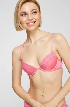 Женский розовый бюстгальтер Розовый 32B Calvin Klein 000QF5145E