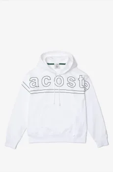 Мужская белая толстовка Белый M Lacoste SH7362001