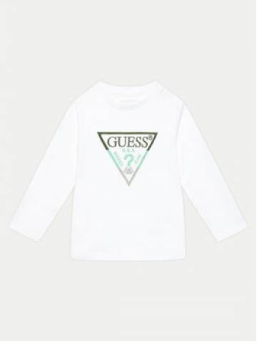 Guess Блузка N4YI36 K8HM4 Білий Regular Fit Guess Блузка N4YI36 K8HM4 Білий Regular Fit