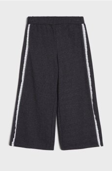 Широкі спортивні штани - темно-сірий