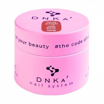 Жидкий акрил-гель для ногтей DNKa Liquid Acrygel 0028 Toffee, 15 мл Жидкий акрил-гель для ногтей DNKa Liquid Acrygel 0028 Toffee, 15 мл