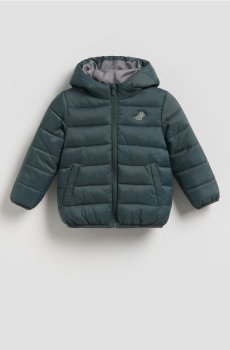 Reserved - Куртка з каптуром - темно-зелений - 830HF-79X