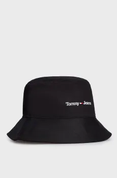 Мужская черная панама TJM SPORT Черный ONESIZE Tommy Jeans AM0AM11005