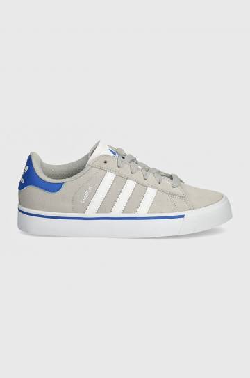 Детские кеды adidas Originals CAMPUS VULC цвет серый IH8039 Детские кеды adidas Originals CAMPUS VULC цвет серый IH8039