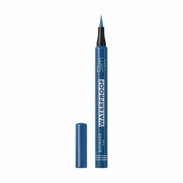 Подводка-фломастер для глаз Bourjois Liner Feutre Slim Waterproof Eyeliner 04 Blue Electric, 1 мл Подводка-фломастер для глаз Bourjois Liner Feutre Slim Waterproof Eyeliner 04 Blue Electric, 1 мл
