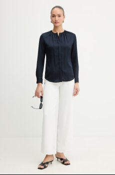 Шелковая рубашка BOSS