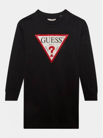 Guess Повсякденна сукня J3YK20 KA6R3 Чорний Regular Fit Guess Повсякденна сукня J3YK20 KA6R3 Чорний Regular Fit