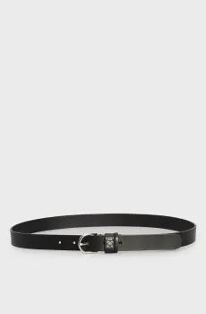 Женский черный кожаный ремень ESSENTIAL EFFORTLESS 2.5 SV Черный 95 Tommy Hilfiger AW0AW17279