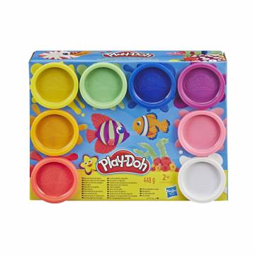 Набор массы для лепки Play-Doh Rainbow, от 2 лет, 8 баночек (E5044/E5062)