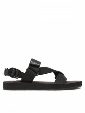 Jack Wolfskin Босоніжки Urban Entdeckung Belt Sandal W 4056801 Чорний Jack Wolfskin Босоніжки Urban Entdeckung Belt Sandal W 4056801 Чорний