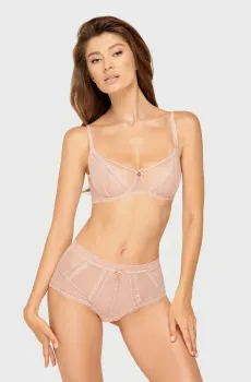 Женский пудровый бюстгальтер Розовый 95E MARC&ANDRE S21-0251-FCS-LY