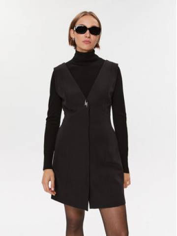 Bruuns Bazaar Повсякденна сукня Rubysus Madita BBW3503 Чорний Slim Fit Bruuns Bazaar Повсякденна сукня Rubysus Madita BBW3503 Чорний Slim Fit