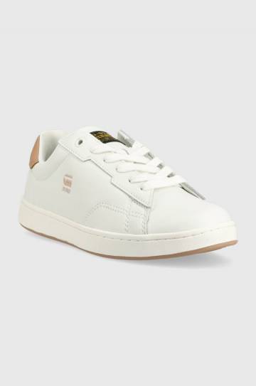 Кожаные кроссовки G-Star Raw Cadet Pop цвет белый 2211002518.WHT.LPNK Кожаные кроссовки G-Star Raw Cadet Pop цвет белый 2211002518.WHT.LPNK