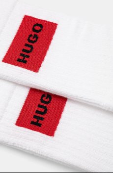 Носки HUGO 2 шт 2P QS RIB LABEL CC W