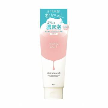 Очищающая пенка для умывания BCL Momopuri Peach Moist Cleansing Wash, 150 г