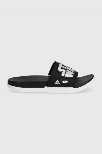 Детские шлепанцы adidas ADILETTE COMFORT STAR WARS K цвет чёрный Детские шлепанцы adidas ADILETTE COMFORT STAR WARS K цвет чёрный