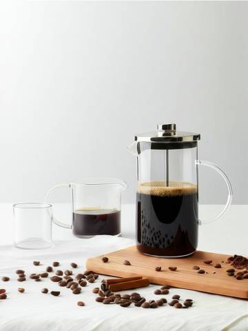 Заварака для чаю типу French Press - clear Заварака для чаю типу French Press - clear