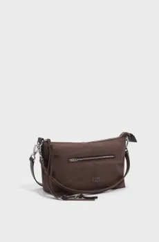 Женская темно-коричневая сумка Коричневый ONESIZE Bimba Y Lola 262BBIJ4G.10619