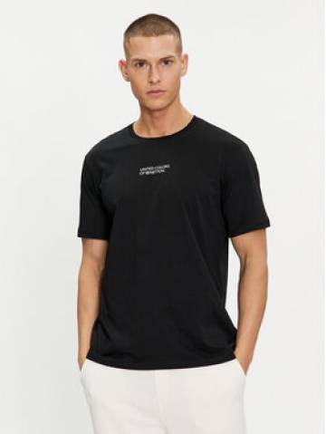United Colors Of Benetton Сорочка-піжама 30964M019 Чорний Regular Fit United Colors Of Benetton Сорочка-піжама 30964M019 Чорний Regular Fit