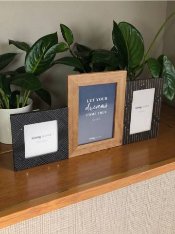 Рамка для 3 фотографій - бежевий