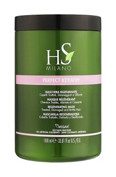 Уценка! Маска для волос HS Milano Perfect Keratin Mask з кератином для ломких волос, 1 л