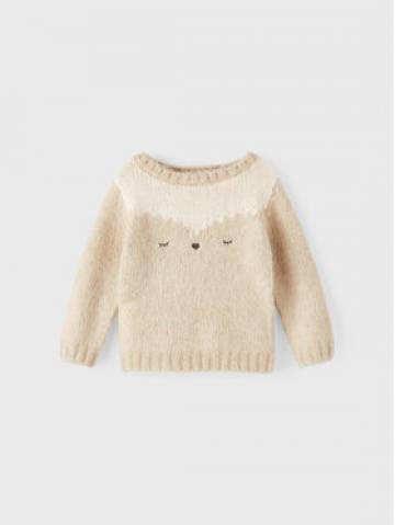 NAME IT Светр 13207086 Бежевий Regular Fit NAME IT Светр 13207086 Бежевий Regular Fit