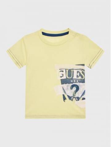 Guess Футболка I3GI00 K8HM0 Жовтий Regular Fit Guess Футболка I3GI00 K8HM0 Жовтий Regular Fit