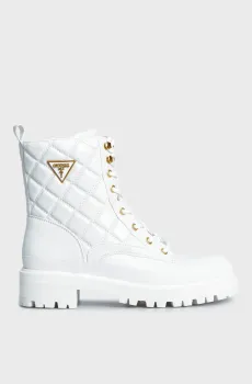 Женские белые ботинки BADAE Белый 36 Guess FL7BDEELE10