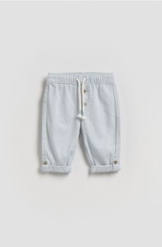Reserved - Бавовняні штани - світло-блакитний - 369HV-50X