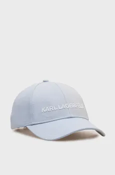 Женская голубая кепка ESSENTIAL Голубой ONESIZE Karl Lagerfeld A1W33071