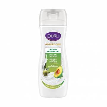 Крем-гель для душа Duru Organic Care Avocado And Olive Oils Creamy Shower Gel Масло авокадо и масла, женский, 250 мл Крем-гель для душа Duru Organic Care Avocado And Olive Oils Creamy Shower Gel Масло авокадо и масла, женский, 250 мл