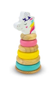 Детская развивающая игрушка-пирамидка Shantou Jinxing Rainbow Tower, от 3 лет (C15012)