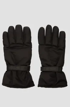 Мужские черные перчатки Черный S HUGO 50526898;001