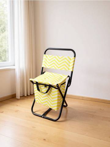 Стілець туристичний - жовтий