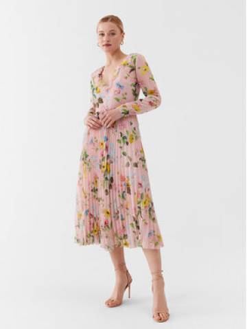 Red Valentino Повсякденна сукня 2R3VAGN56PM Рожевий Regular Fit Red Valentino Повсякденна сукня 2R3VAGN56PM Рожевий Regular Fit