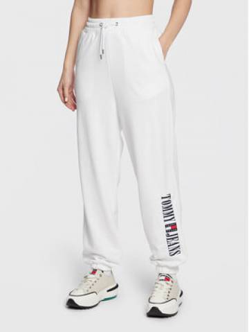 Tommy Jeans Спортивні штани Archive DW0DW14994 Білий Relaxed Fit Tommy Jeans Спортивні штани Archive DW0DW14994 Білий Relaxed Fit
