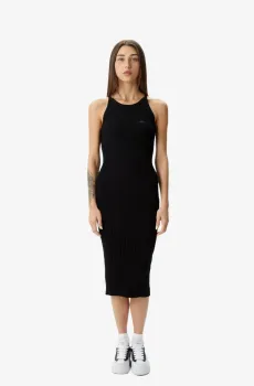 Женское черное платье Черный 40 Lacoste EF0402031