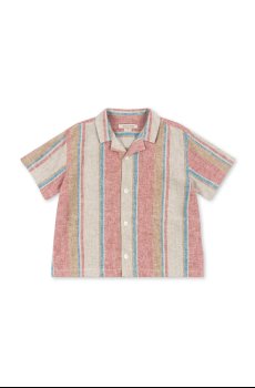 Детская льняная рубашка Konges Sløjd VENICE SS SHIRT