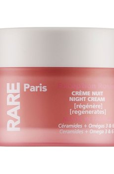 Восстанавливающий ночной крем для лица RARE Paris Exception Rosee Night Cream, 50 мл