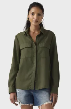 Женская зеленая рубашка Зеленый L Levi’s® 005NJ;0009