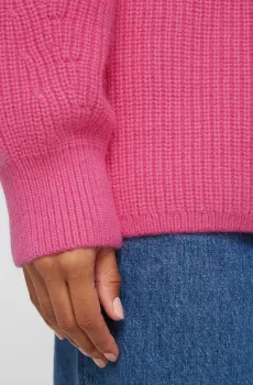 Женский малиновый свитер Малиновый S PRPY PWKNIGOK0042