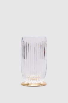 Хрустальный стакан для ванной комнаты Elegance