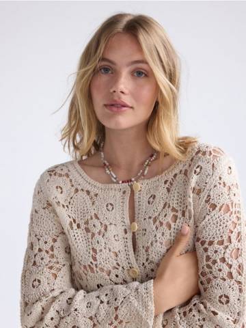 Reserved - NECKLACE - різнобарвний - 841CO-MLC