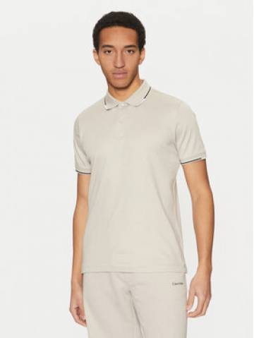 Calvin Klein Поло K10K114130 Бежевий Regular Fit Calvin Klein Поло K10K114130 Бежевий Regular Fit