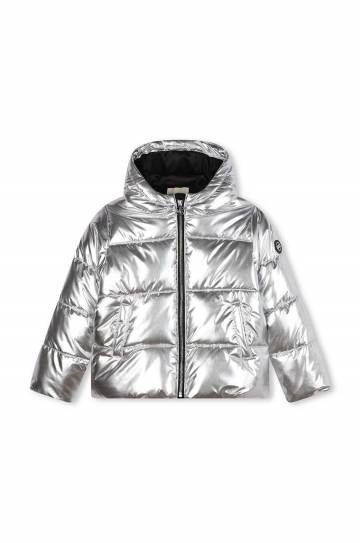 Детская куртка Michael Kors цвет серебрянный R30187 Детская куртка Michael Kors цвет серебрянный R30187