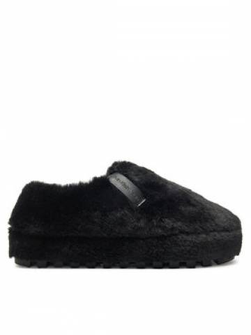 Calvin Klein Jeans Тапочки Home Anke Slipper Wn Fur YW0YW01596 Чорний Calvin Klein Jeans Тапочки Home Anke Slipper Wn Fur YW0YW01596 Чорний